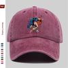 pc pcs Football Player Print Trucker Cap  Adjustable Buckle Strap Washed Vintage Baseball Hat Suitable for Men  Women Light