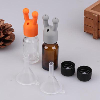 10 ml auslaufsichere Aroma ätherisches Öl Inhalator Kappe Mini ätherisches Öl und Parfüm Inhalator Spenderflasche ätherisches Öl Inhalator