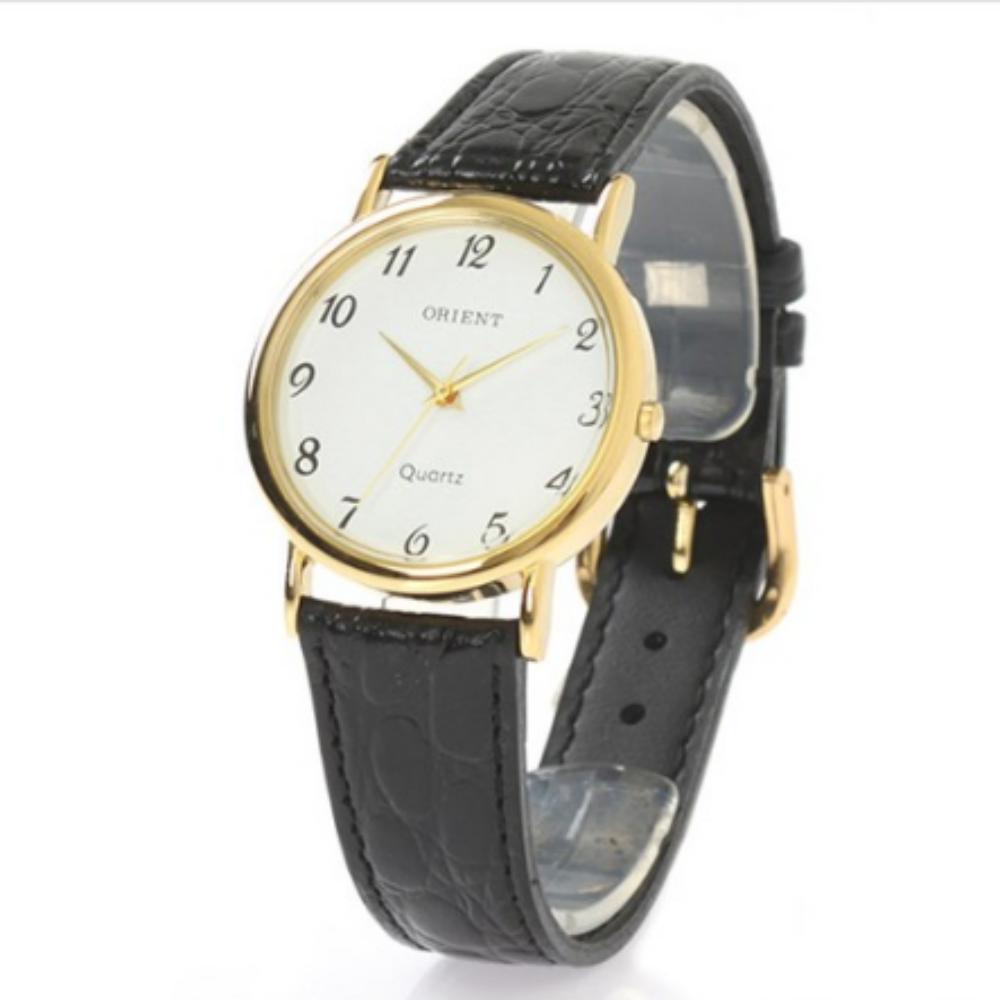 Orient Herren Armbanduhr Klassisch Lederband Koreanische Herstellung SS658