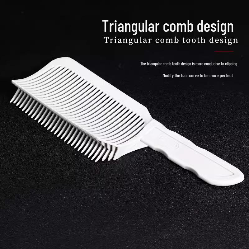 

Мужская расческа-машинка с плоским верхом: Парикмахерская принадлежность, необходимая для градиентной стрижки и стрижки себя