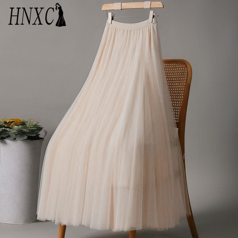 

HNXC 28 цветов Женская модная повседневная летняя весенняя юбка XL легкие хаки