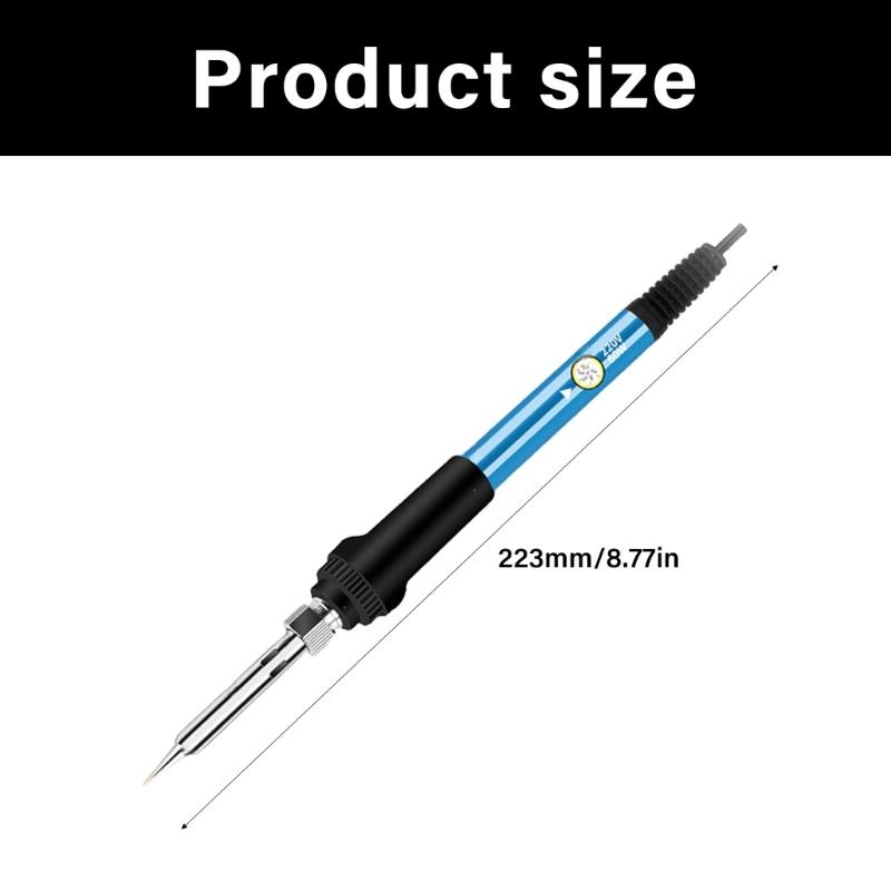 Professional 15 in 1 Soldering Tool Set Featuring Temperature Control European American Plugs And Heat Resistant Base