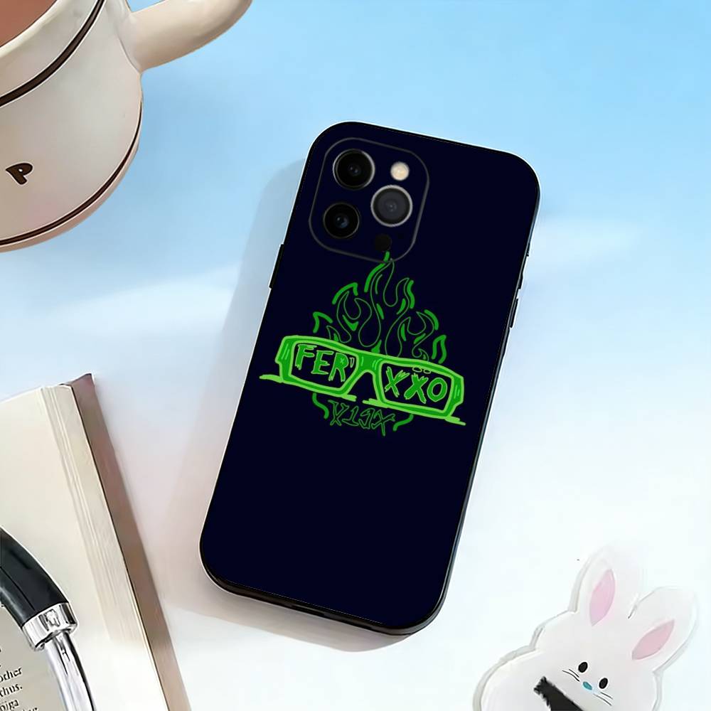 Singer F-Ferxxo SIXDO  Phone Case For iPhone 17,16,15,14,13,12,11 Plus,Pro Max,XS,Soft Silicone Black Cover