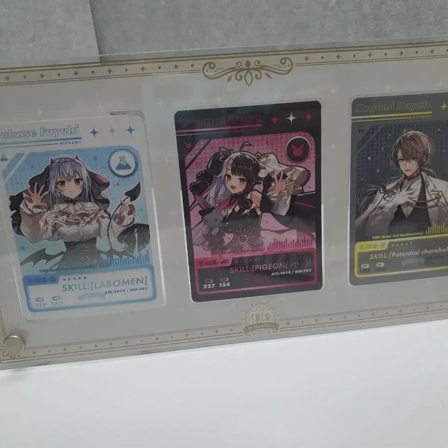 

Niji Sanji Smc Joe Hakase Yorumi Kagami 3rd Anniversary Kard Acrylic Display Stand