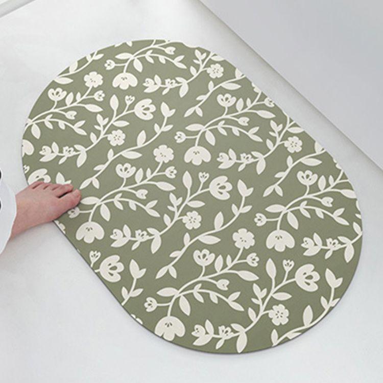 Diatom mud absorbent mat household floor mat bathroom toilet kitchen door non-slip quick drying