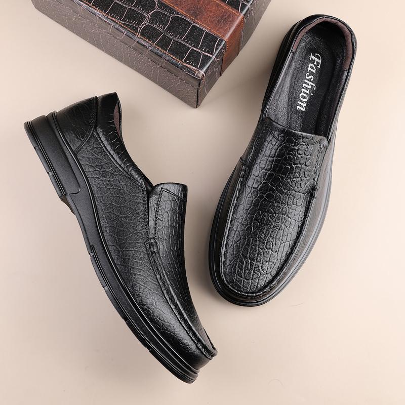 Genuine Leather Warm Plush Fur Driving Shoes Mens Handmade Loafers Top Quality Male Casual Shoes Moccasins Luxury Slip On Flats