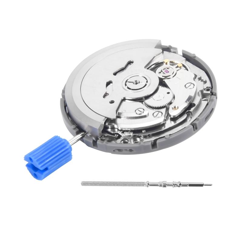 

NH35 Movement Day Date Set High Accuracy Automatic Mechanical Watch Wrist With Movement Watch Steel Stem