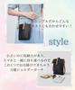 Stylish Genuine Leather Sacoche Smartphone Shoulder Pouch Mini Shoulder Bag for Women with Card Case [Four leaf] (Black)