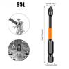 S2 Steel Electric Head High Hardness Magnetic Anti-slip Electric Drill Bit PH2 Strong Magnetic Cross Torque Head Screwdriver
