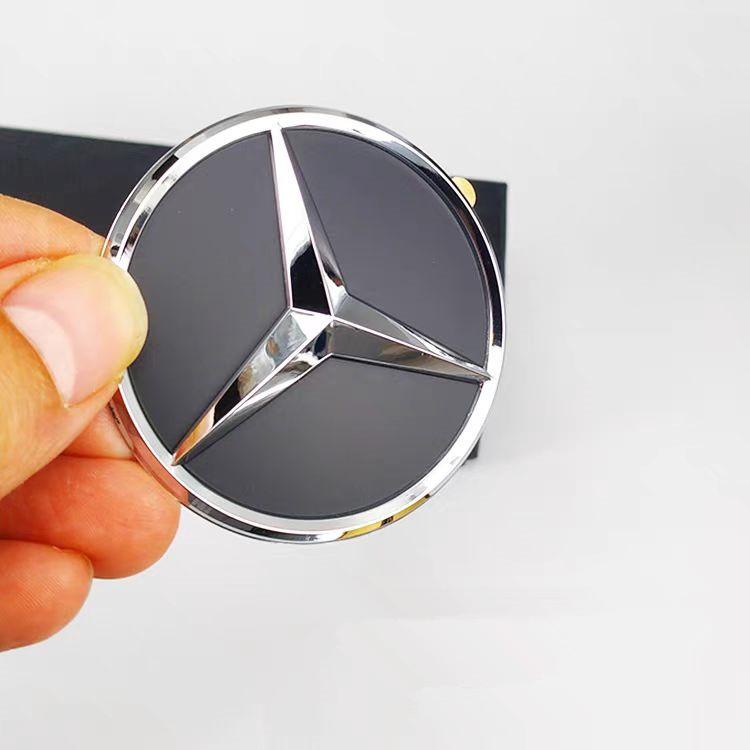 WAK3 52mm 57mm Car Steering Wheel Badge Sticker Replace Decor For Mercedes Benz B/C/E/S Class A Class C200L GLC GLK FXPT-JS-BENZ