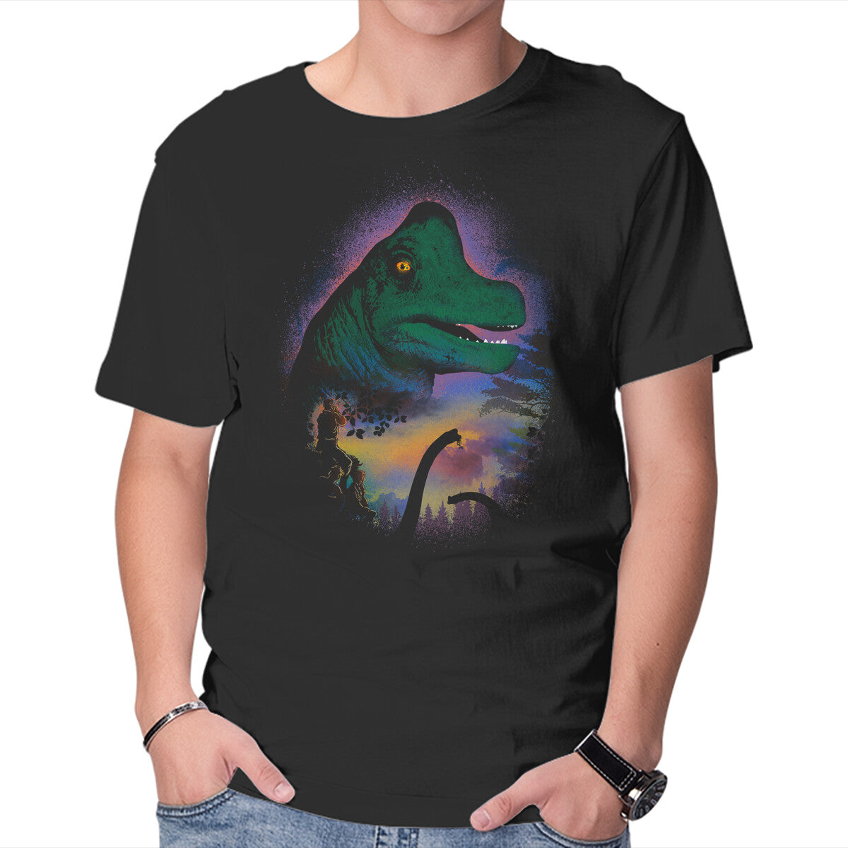 Unisex Crew Neck T-Shirt They Are Just Animals Graphic Short Sleeve Casual Tee S