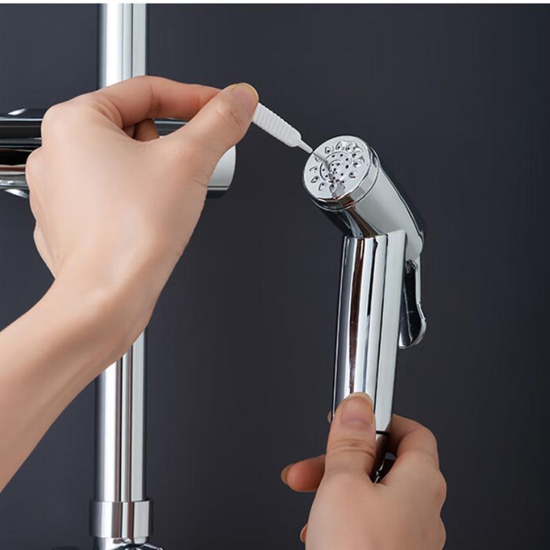 20pcs Shower Hole Cleaning Brush, Household Multifunctional Mini Brush, Gap Cleaning Brush, Bathroom Showerhead Nozzle Dredging