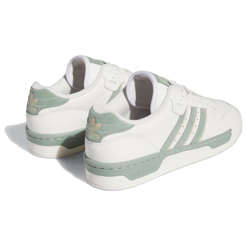 Adidas Rivalry Low White Silver Green Unisex Sneakers Core-White Off-White IG6309