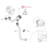 Soupape d'évent de réservoir de carburant Soupape de batterie de réservoir en carbone Soupape d'évacuation de réservoir de carburant Pour BMW E81 E87 E87N E90 E90N 13907529753