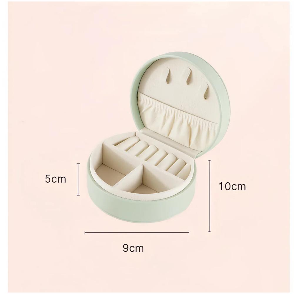 Jewelry box, portable handbag, necklace, ring, earrings, earrings, travel jewelry box, storage box, storage bag