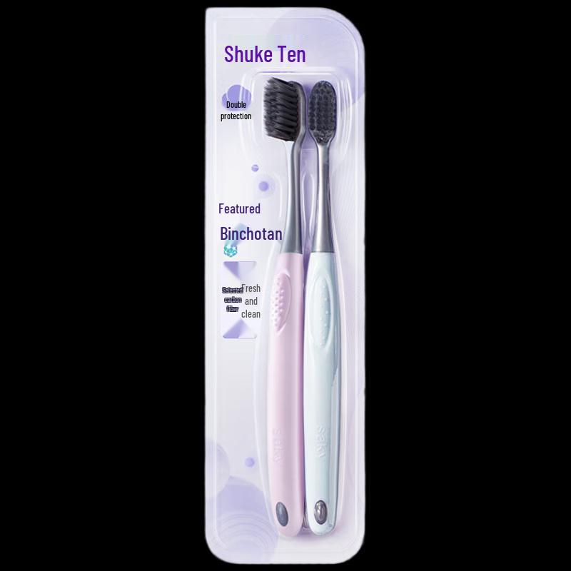 

Shuke Carbon Silk Soft Toothbrush 2-Pack