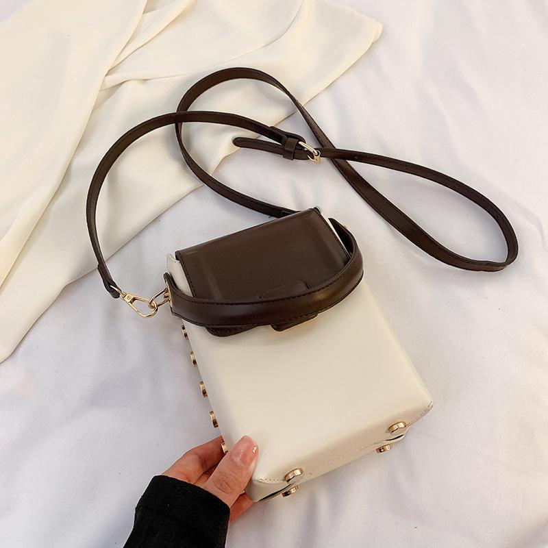 Premium mini small bag women's 2025 new autumn and winter messenger bag small and lightweight small square bag mobile phone bag