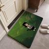 Anime The L-Legend of Luo X-Xiaohei Floor Mat Flannel Door Mat Non-Slip Absorbent Washable Indoor Home Rug