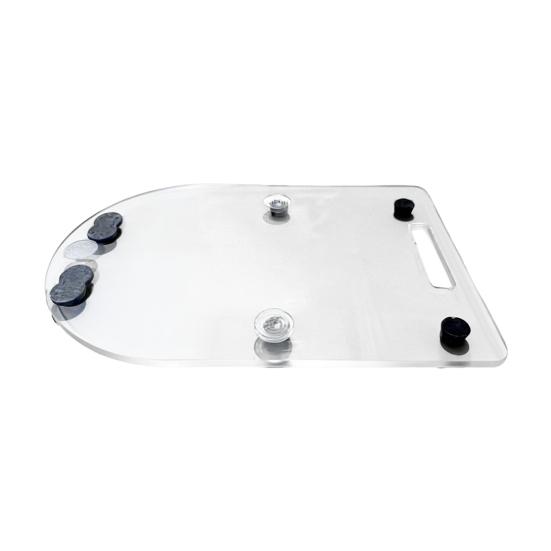 Podložka pro mixér Thermomix TM7 Posuvná podložka Protiskluzová podložka s gumovými kolečky a zajišťovacími klipy Snadno pohyblivé příslušenství