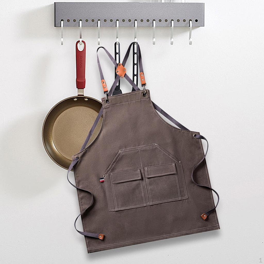 Canvas Apron for Artists and Chefs