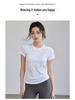 Women's Slim Yoga and Running Quick-Dry Half Sleeve Tops