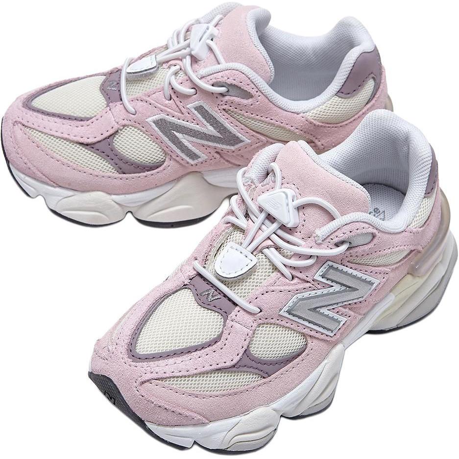 New Balance 9060 Rose Sugar Ice Wine (Wide) (PS) Kids Sneakers PV9060BE