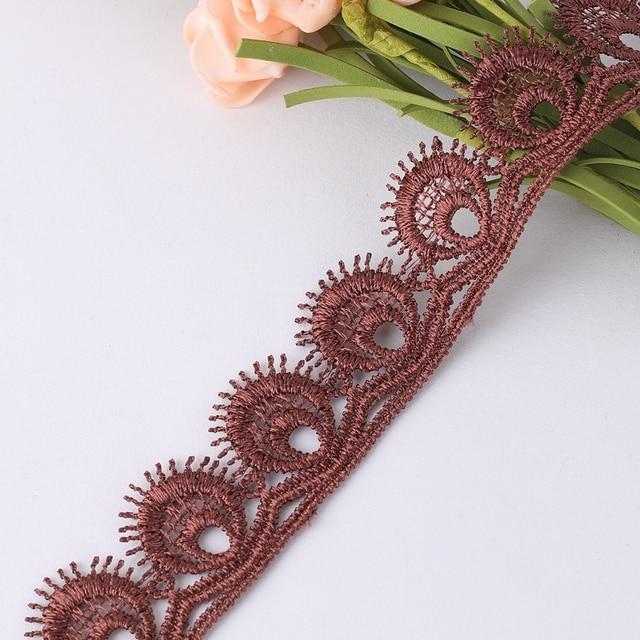 2/5/10 Yard 30mm Decupaj lucrat manual Dantela Imbracaminte Cusut decorativ Diy Palarie Geanta Accesorii pentru rochie Lenjerie de corp Imbracaminte Dantela