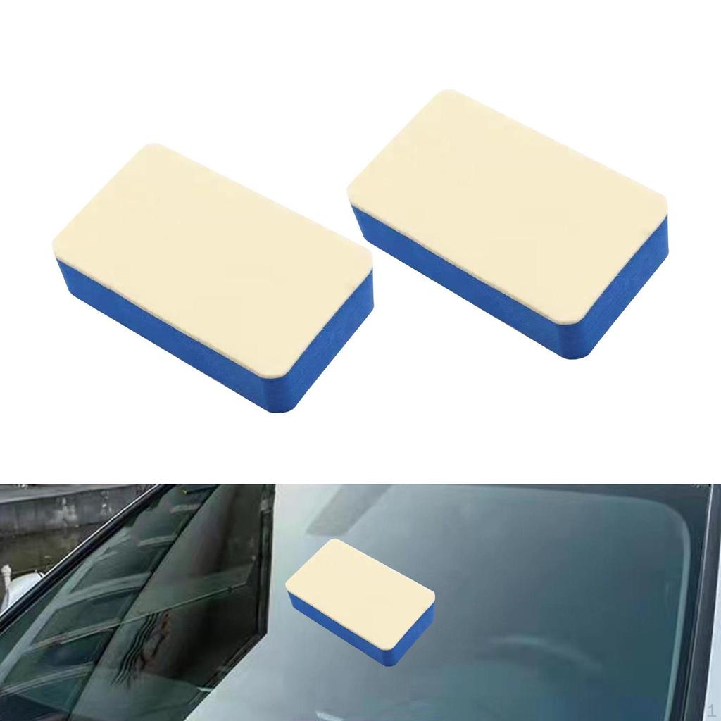 2 Pieces Car Wash Sponge ,Durbale, Glass Cleaning Polishing Pad Pads ,Multi Functional