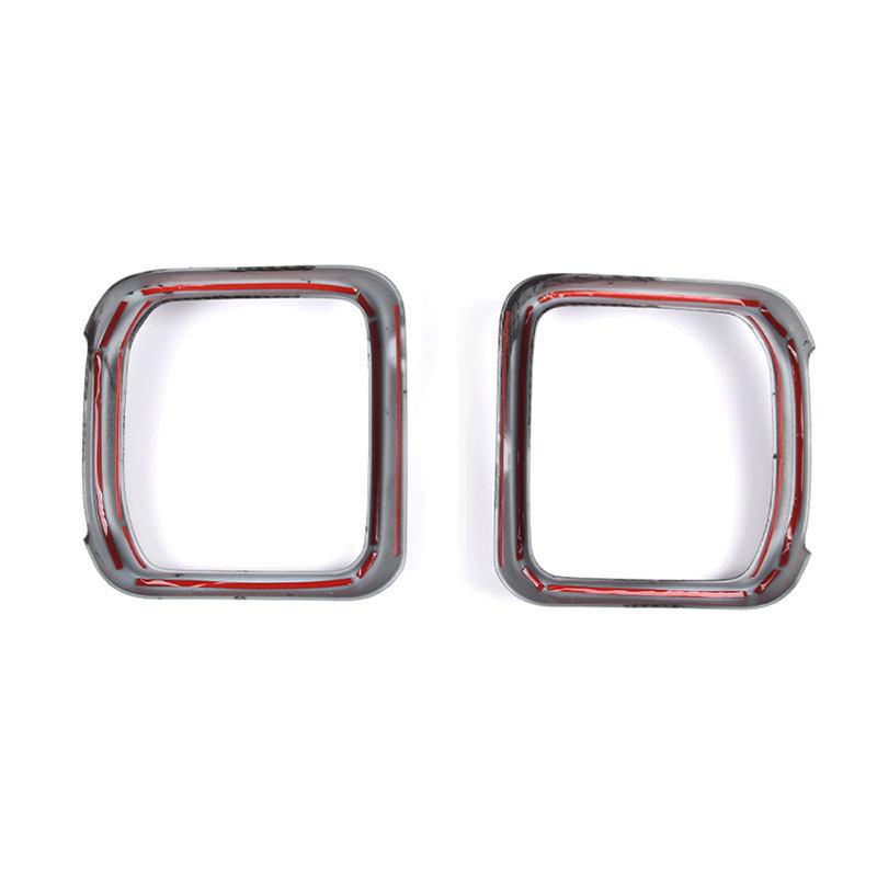 2pcs ABS Rearview Mirror Rain Block Frame Trim Cover Accessories For Land Rover Defender 90 110     2024