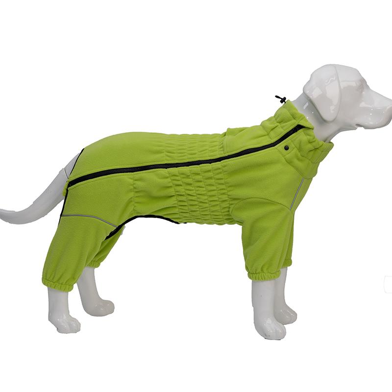 

Теплая флисовая куртка для собак маленьких, средних и больших пород, зимняя куртка для корги, самоеда, бордер-колли, хаски, золотистого ретривера, одежда M