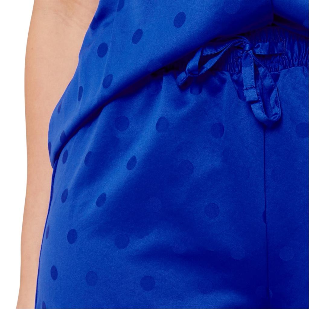 Be You Womens/Ladies Satin Spotted Pyjama Shorts