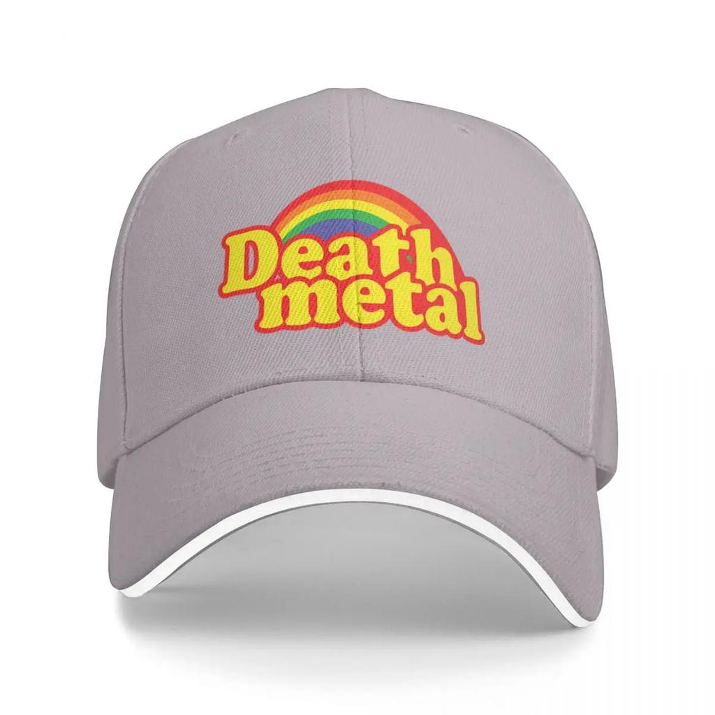Death Metal Parody Baseball Cap Snap Back Hat Foam Party Hat Luxury Hat Men Designer Man Womens