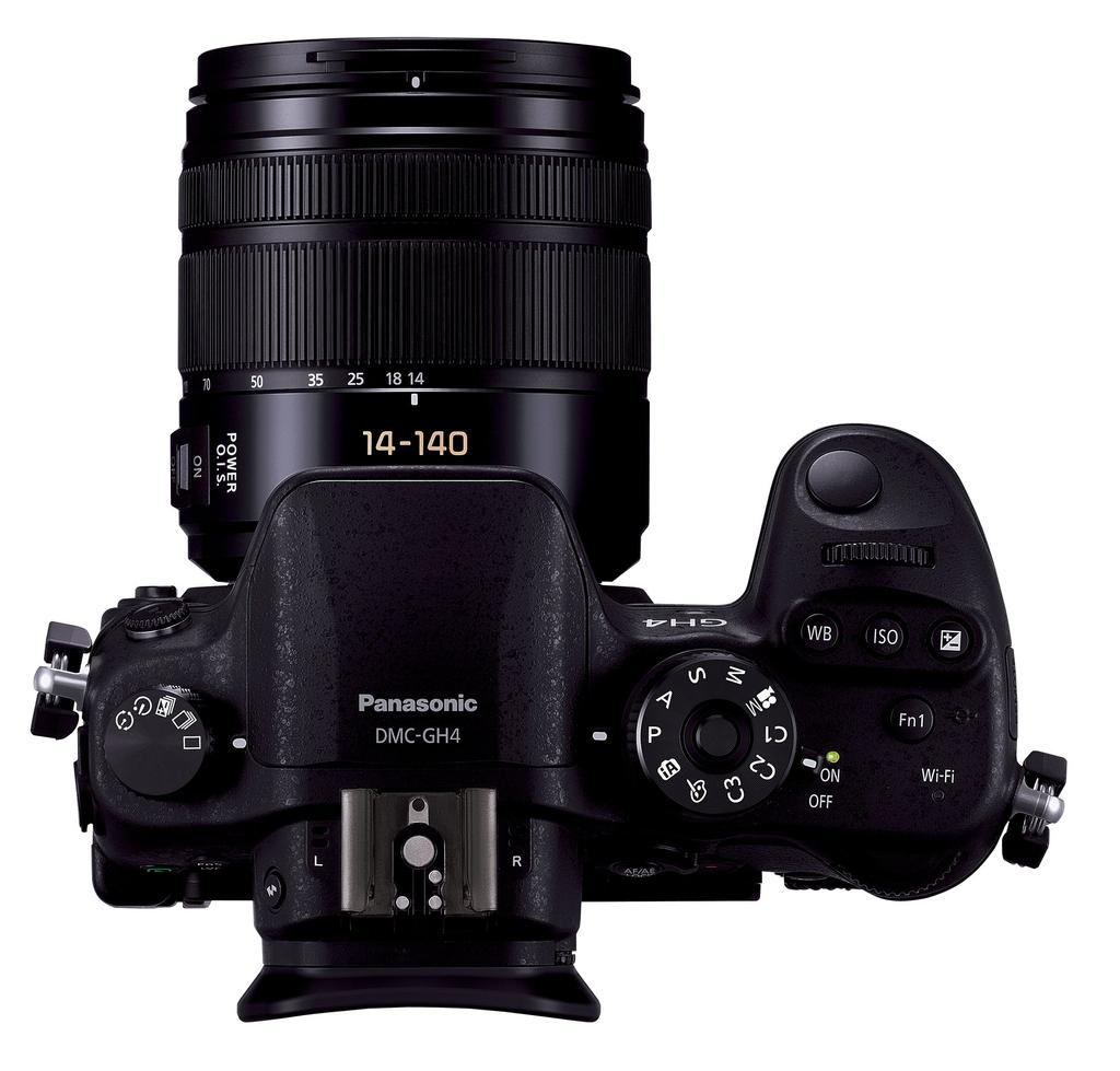 Panasonic Mirrorless Camera Lumix GH4 Lens Kit with Standard Zoom Black Lens, DMC-GH4H-K