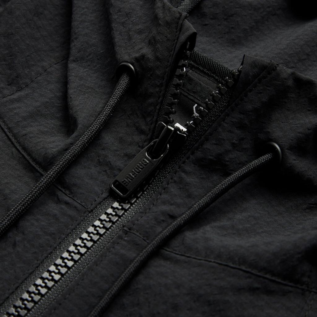 Li Ning Badfive Seria Koszykarska Wiatrówka z Kapturem Męska Odzież Wierzchnia Czarna AFDU211-1