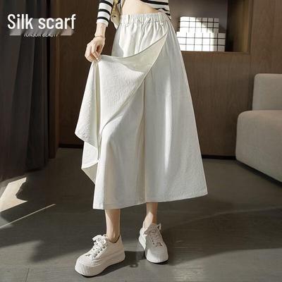 Women's High-Waist Flowy Culottes
