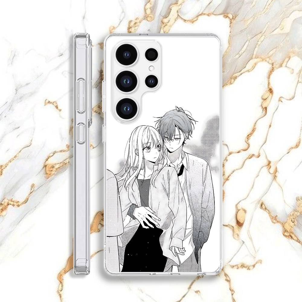 Kingyoya-san no Karisome Fuufu Phone Case For Samsung S21,S24,S30,S10,S22,S25,S23,S10,PIus,Ultra,5G,FE,lite Clear Soft Shell