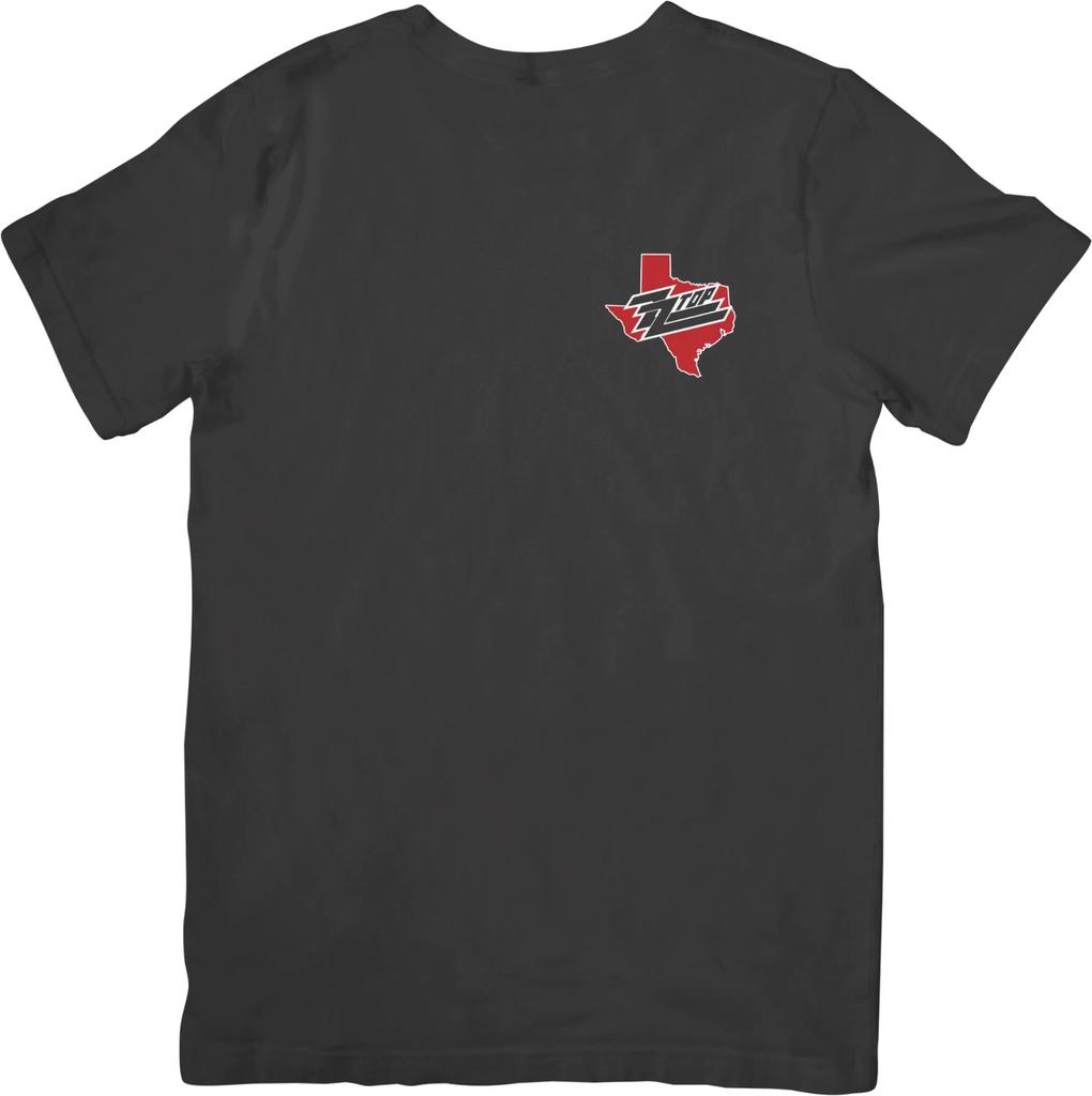 ZZ Top Logo Music Unisex Fit for Men & Women Quality Cotton T-Shirt Black