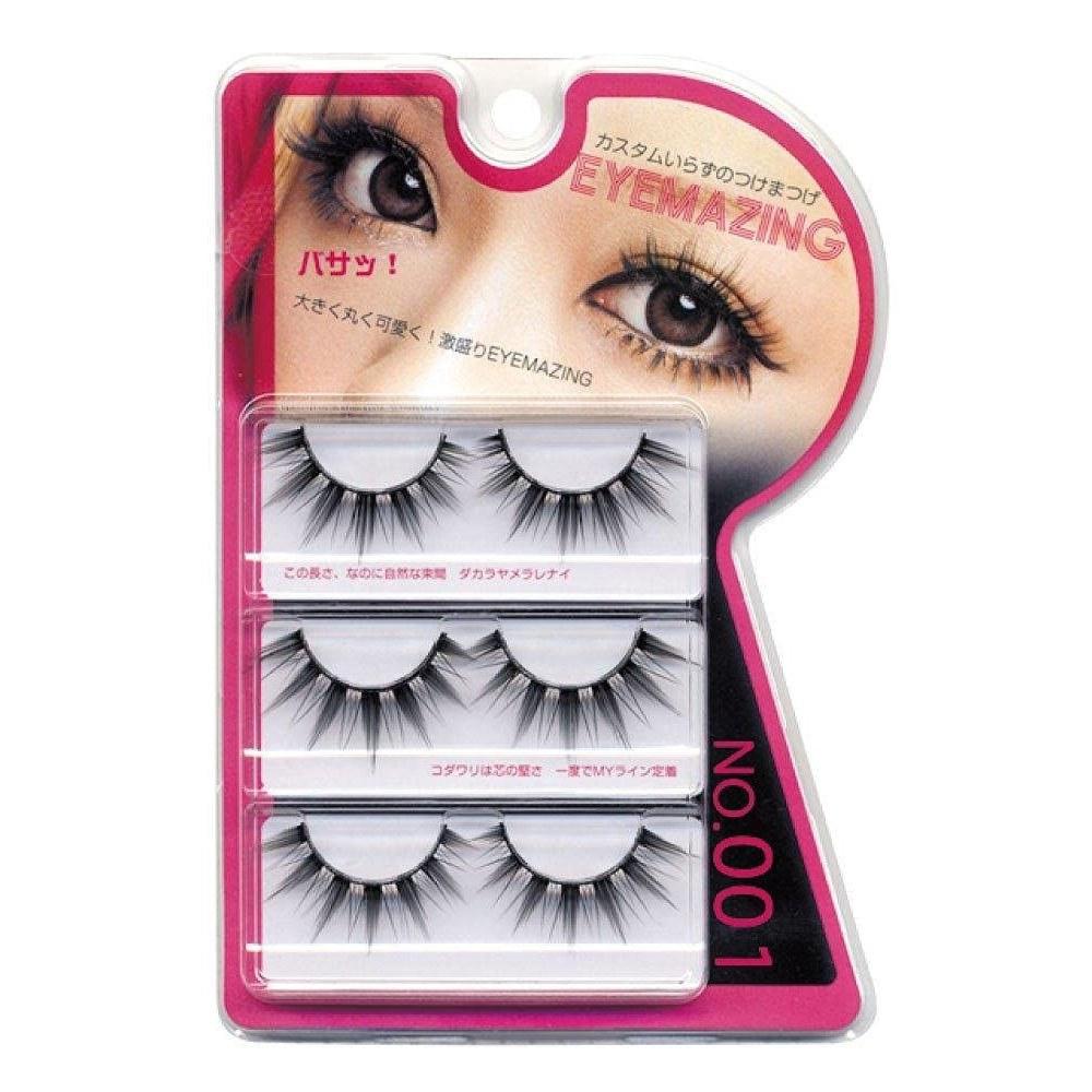 EYEMAZING Ginza Cosmetic Lab Jun Komori Series False Eyelashes NO.001