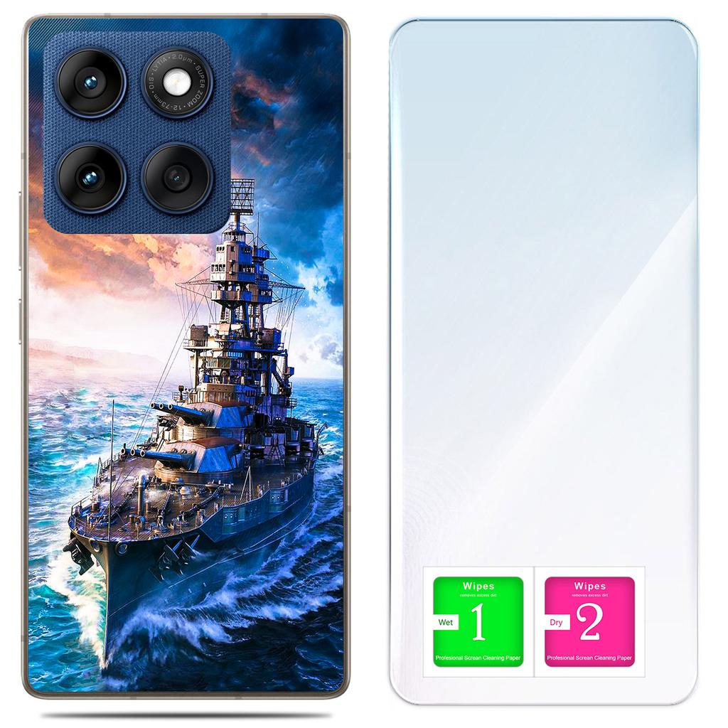Etui Do Motorola Edge 60 Fusion / Edge 60 Obudowa Case Plecki Futerał Szkło