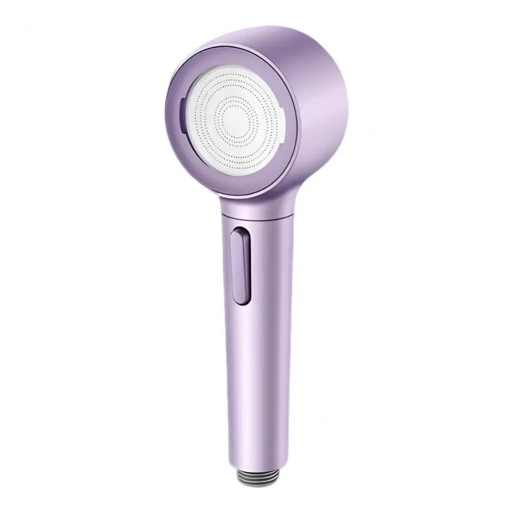 Detachable Handheld Shower Head 3-Speed Adjustable Anti Blocking High Pressure Shower Large Flow Rainfall
