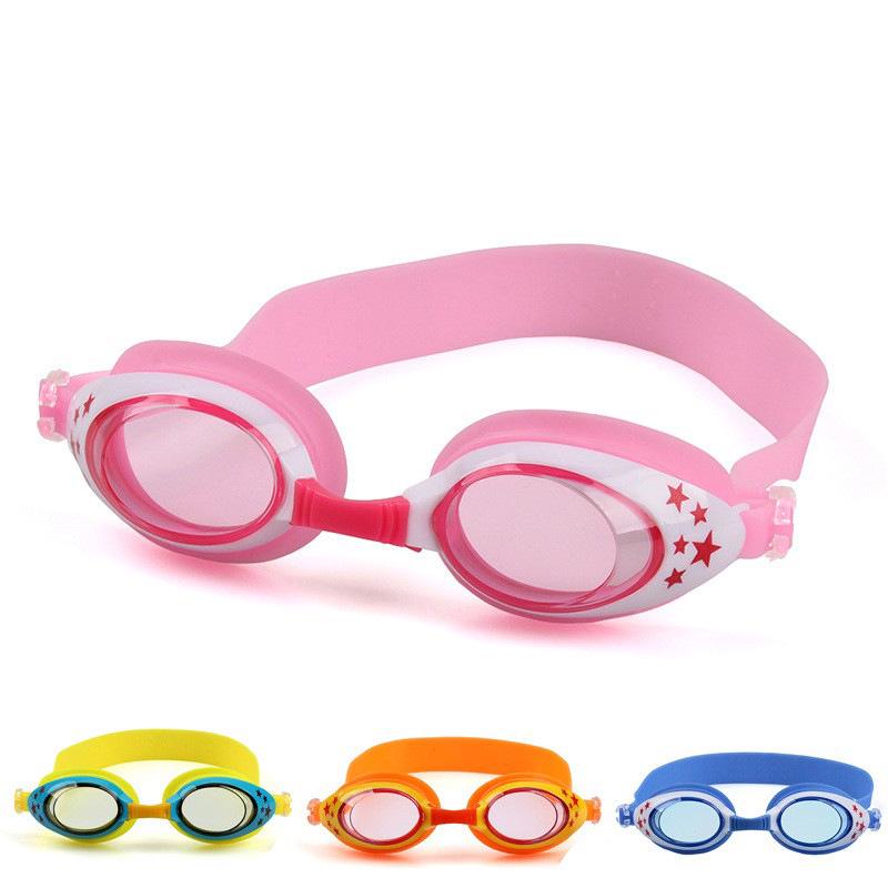 Children's Starfish Frame High-Definition Waterproof Swim Goggles, Boxed for Boys and Girls