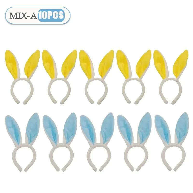 1-15 STÜCKE Niedliche Hasenohren Stirnbänder Niedliche Plüsch Hasenohren Haarband Osterdekoration Kostümparty Cosplay Haarreif Haaraccessoires