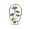 Contemporary Metal Lotus Leaf Ornament for Living Room, Entrance, or Hotel Decor