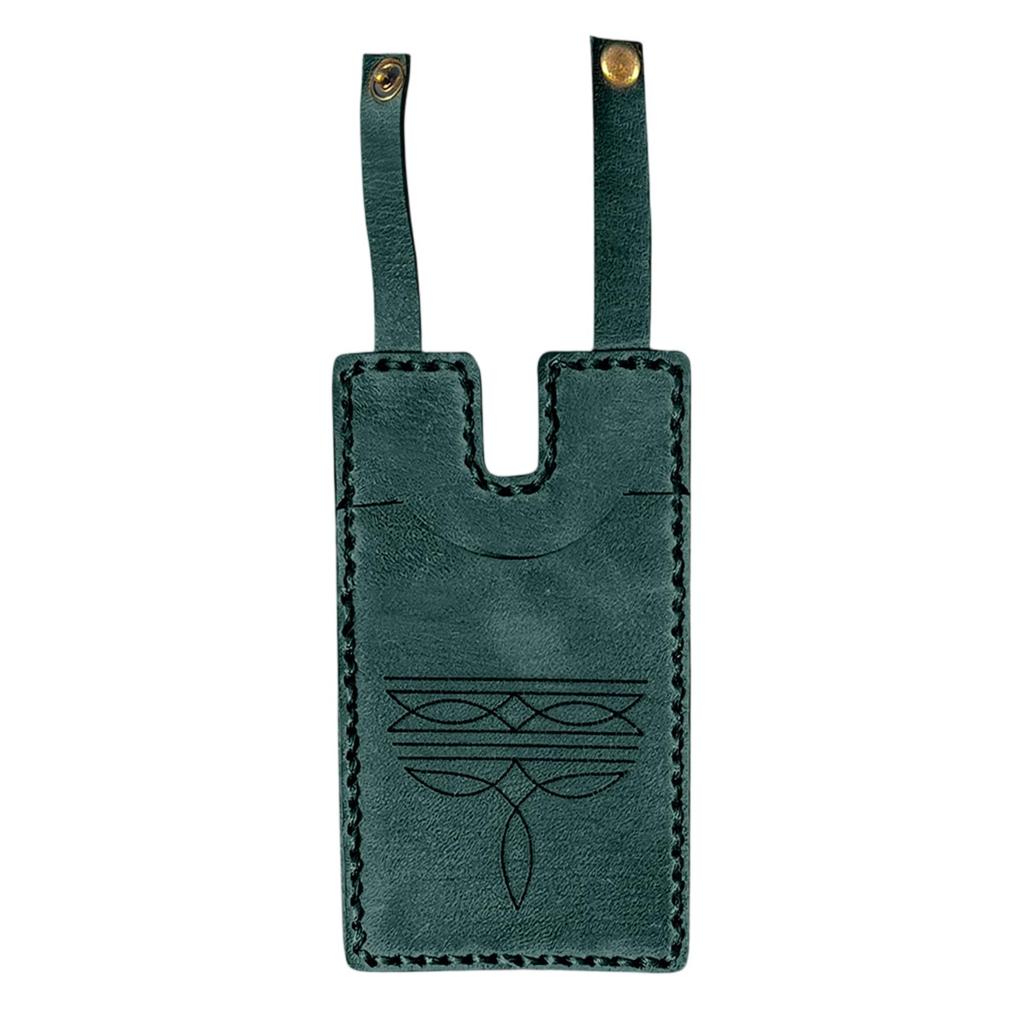 Western Boot Wallet With Strap, Fashion Leather Wallet,Slim Cowboy Billfold For Men Women