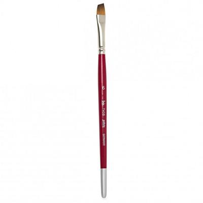 Brush - Angled - No. 6 - All Techniques - Synthetic - Pébéo - Iris - 7456-06