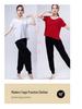 Women's Yoga & Dance Modal Pants Set with Chest Pad