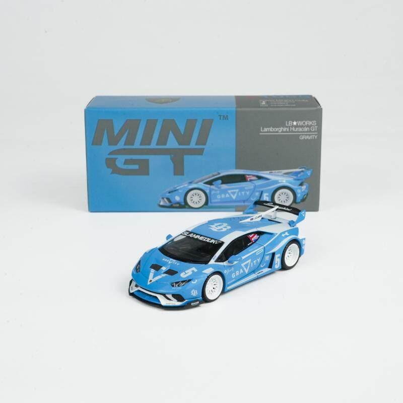 

MINI GT 1:64 LB Huracan GT calf wide body modified simulation alloy die-casting car model desktop ornament birthday gift