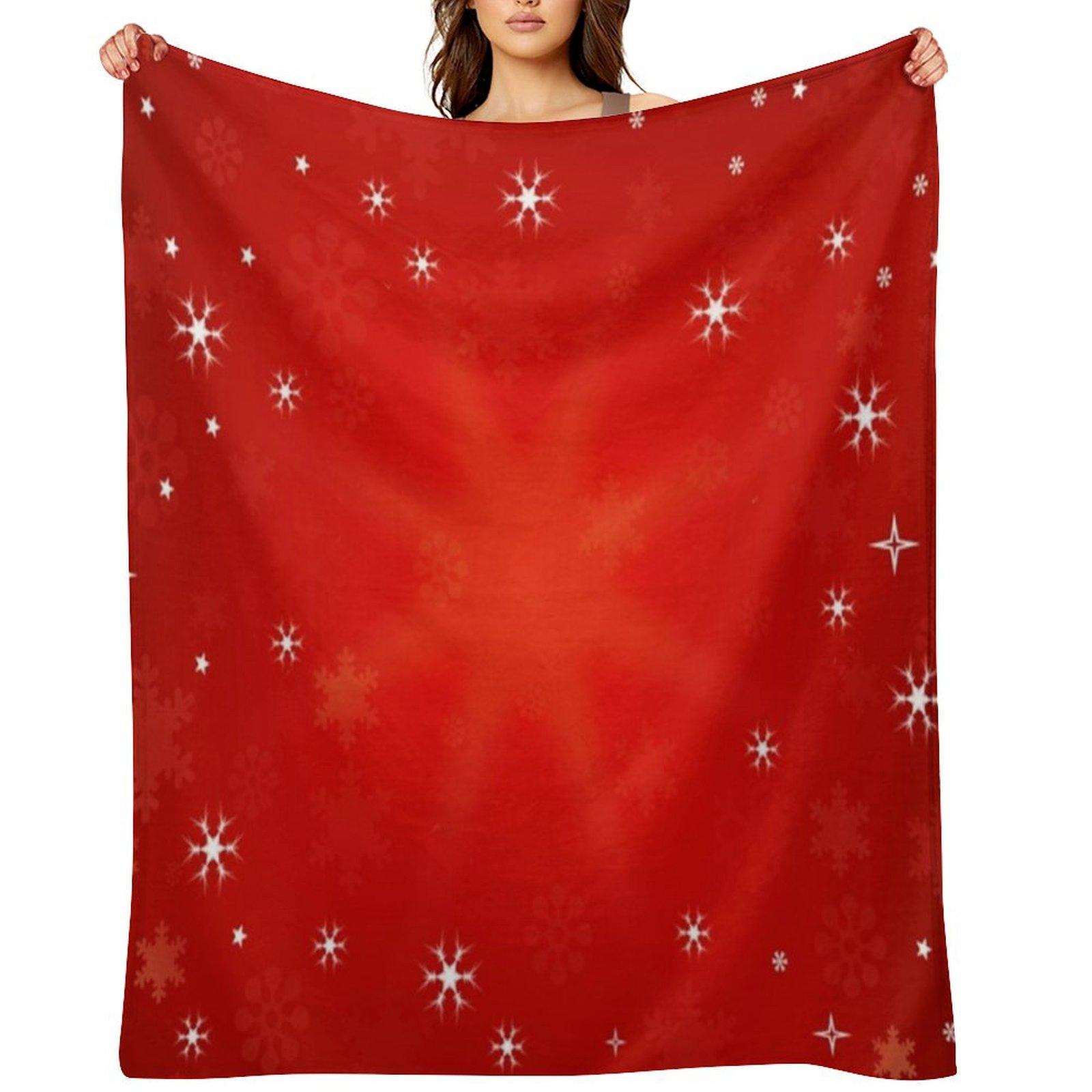 

Red Christmas Design Throw Blanket Sleeping Bag Luxury Designer warm for winter Blankets Sofas Of Decoration Blankets 30x40in