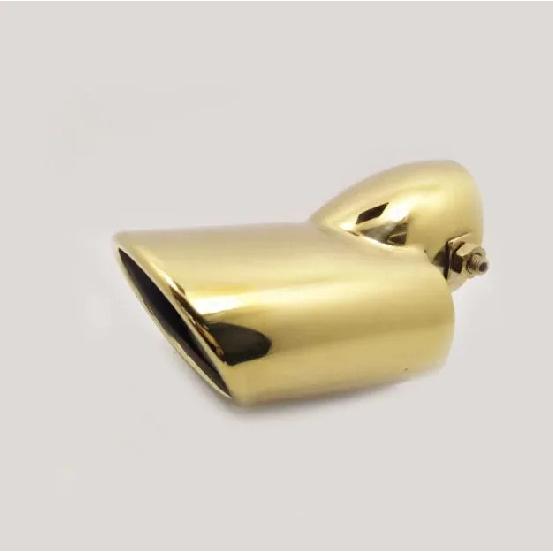 Styling Cover Stainless Steel Muffler Pipe Outlet Dedicate Exhaust Tip Tail For Nissan Kicks 2017 2018