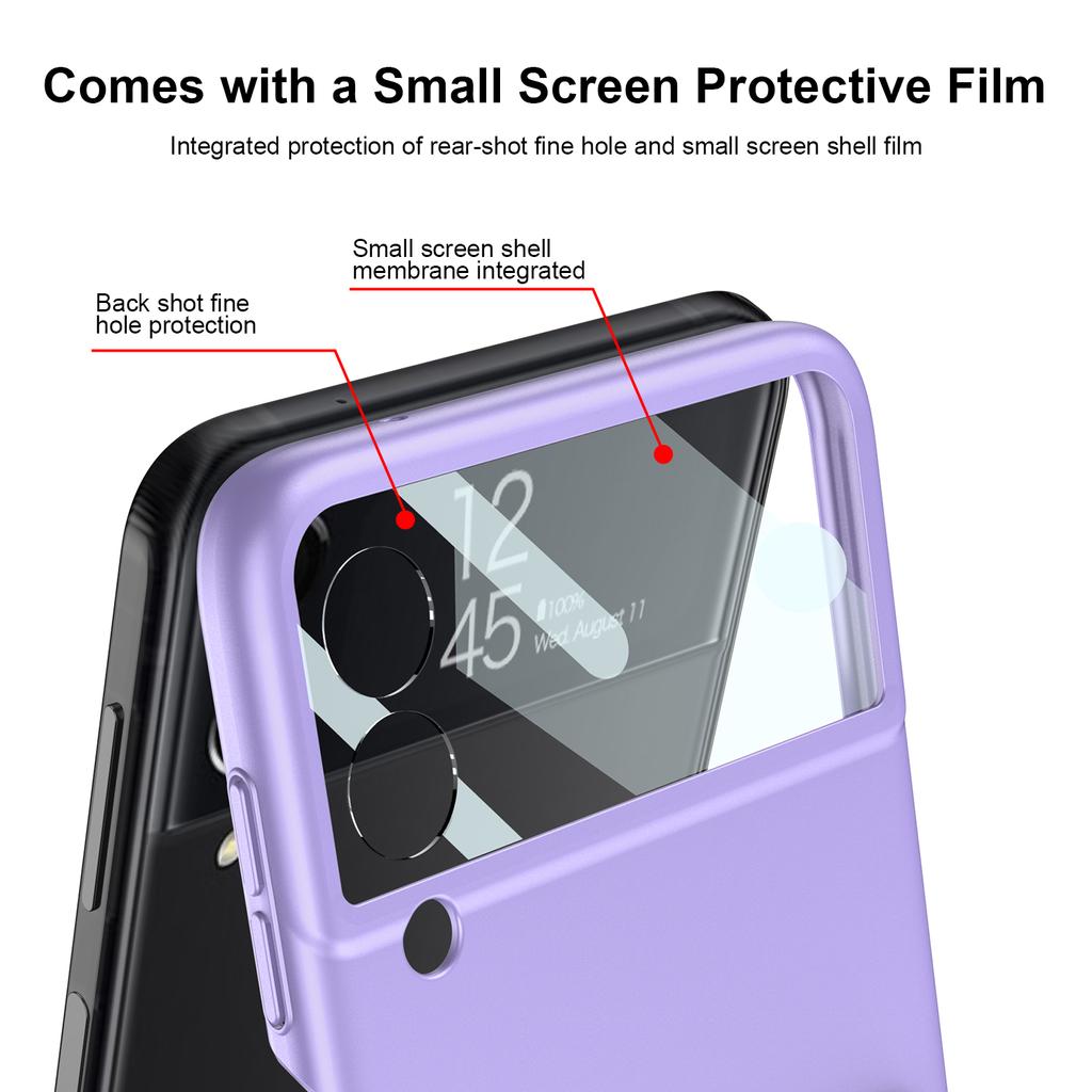 Nárazuvzdorné matné pouzdro Držák náramku pro Samsung Galaxy Z Flip 4 5g Pouzdro Stojan pro Samsung Z Flip4 Držák na zápěstí Pouzdro